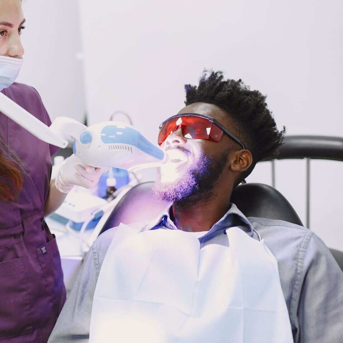 Whitening dental treatment at Waterford Dental Associates
